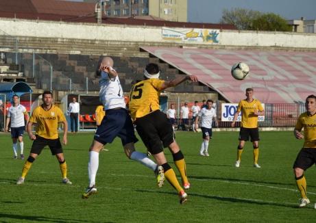 CS Oşorhei a câştigat cu 3-0 disputa cu arădenii de la Şoimii Pâncota